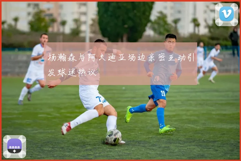 杨瀚森与阿夫迪亚场边亲密互动引发球迷热议